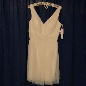 Cream formal dress